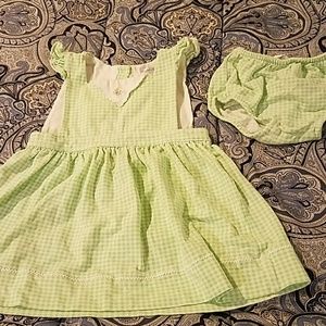 Ralph Lauren baby 12m dress w bloomers